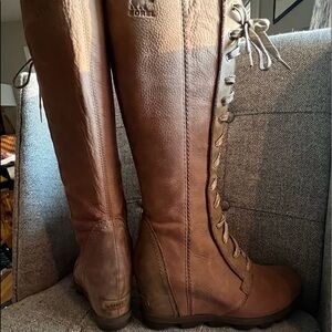 COPY - Sorrel Cate the Great Wedge knee high boots 9.5